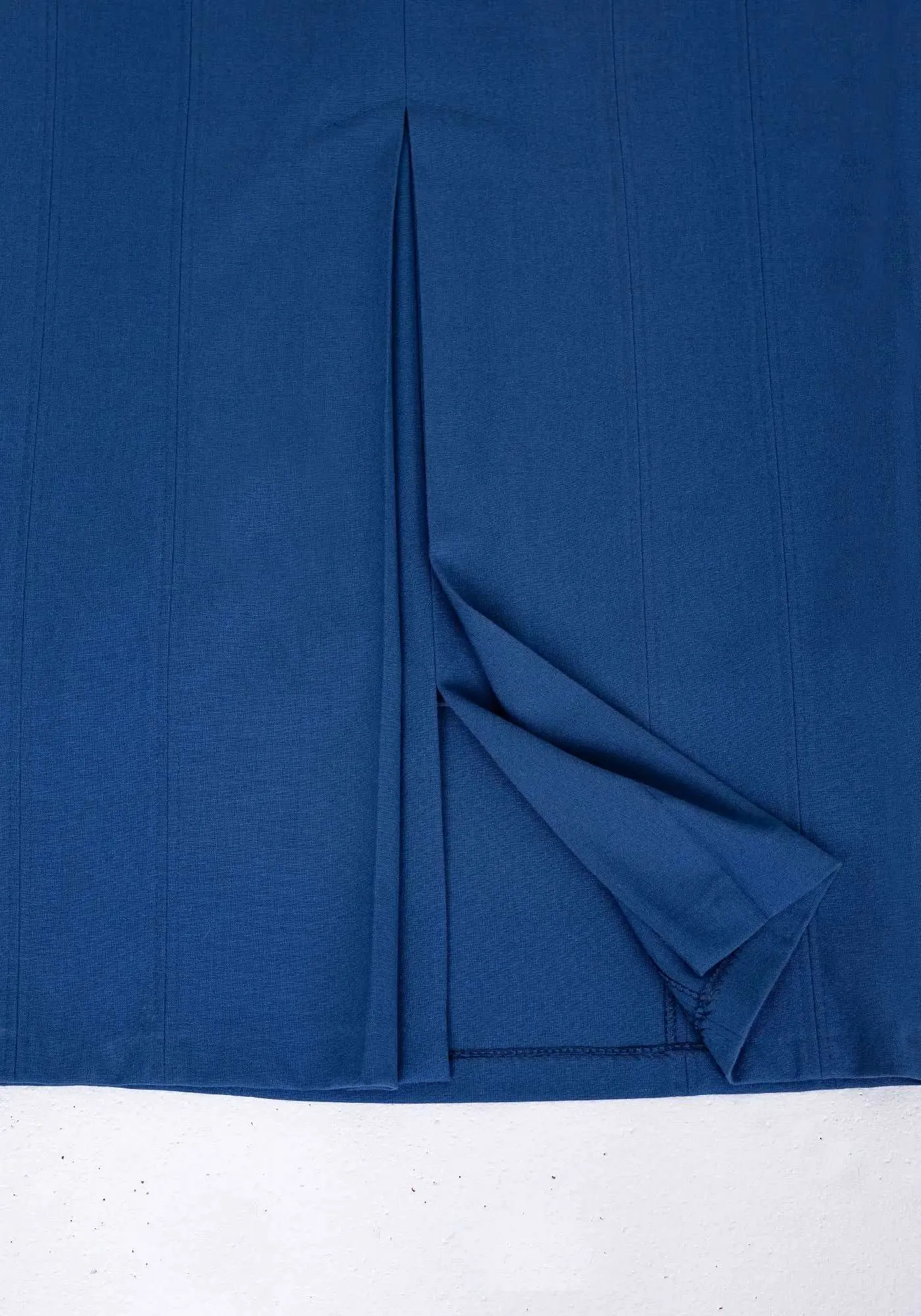 Ankle Length Plus Size Back Split Maxi Skirt - G-Line
